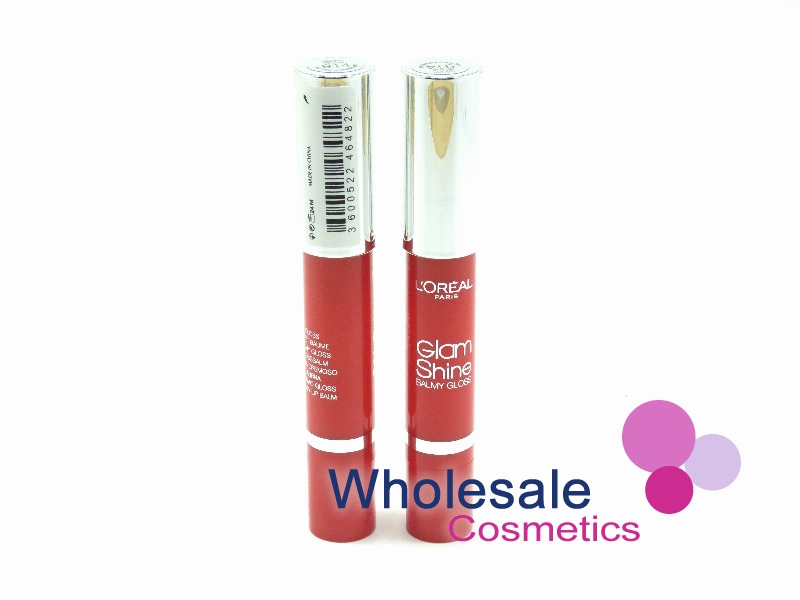 6 x L'Oreal Glam Shine Balmy Gloss - 914 FALL FOR WATERMELON